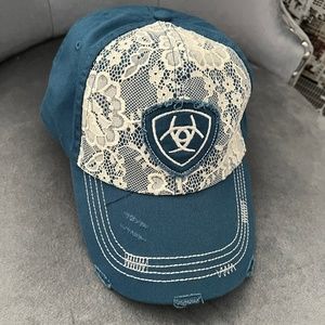 Ariat lace hat
